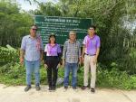 โครงการก่อสร้างถนนคอนกรีตเสริมเหล็ก สายบ้านใหญ่ ม.3-ควนยาง ม